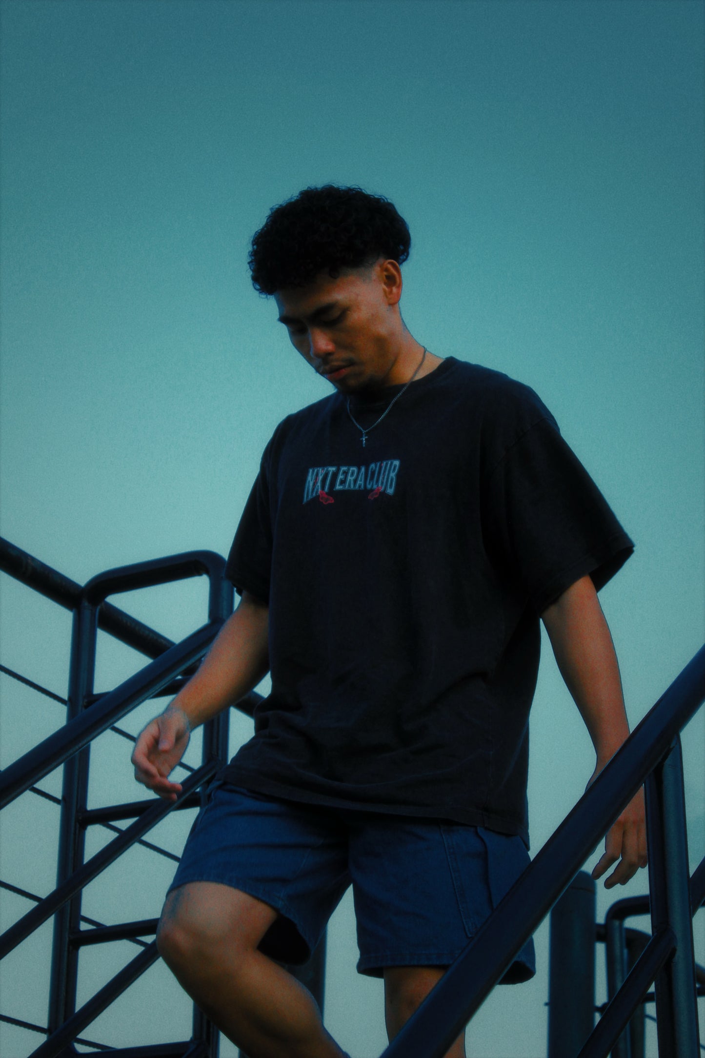 Drop Shoulder Graphic Tee